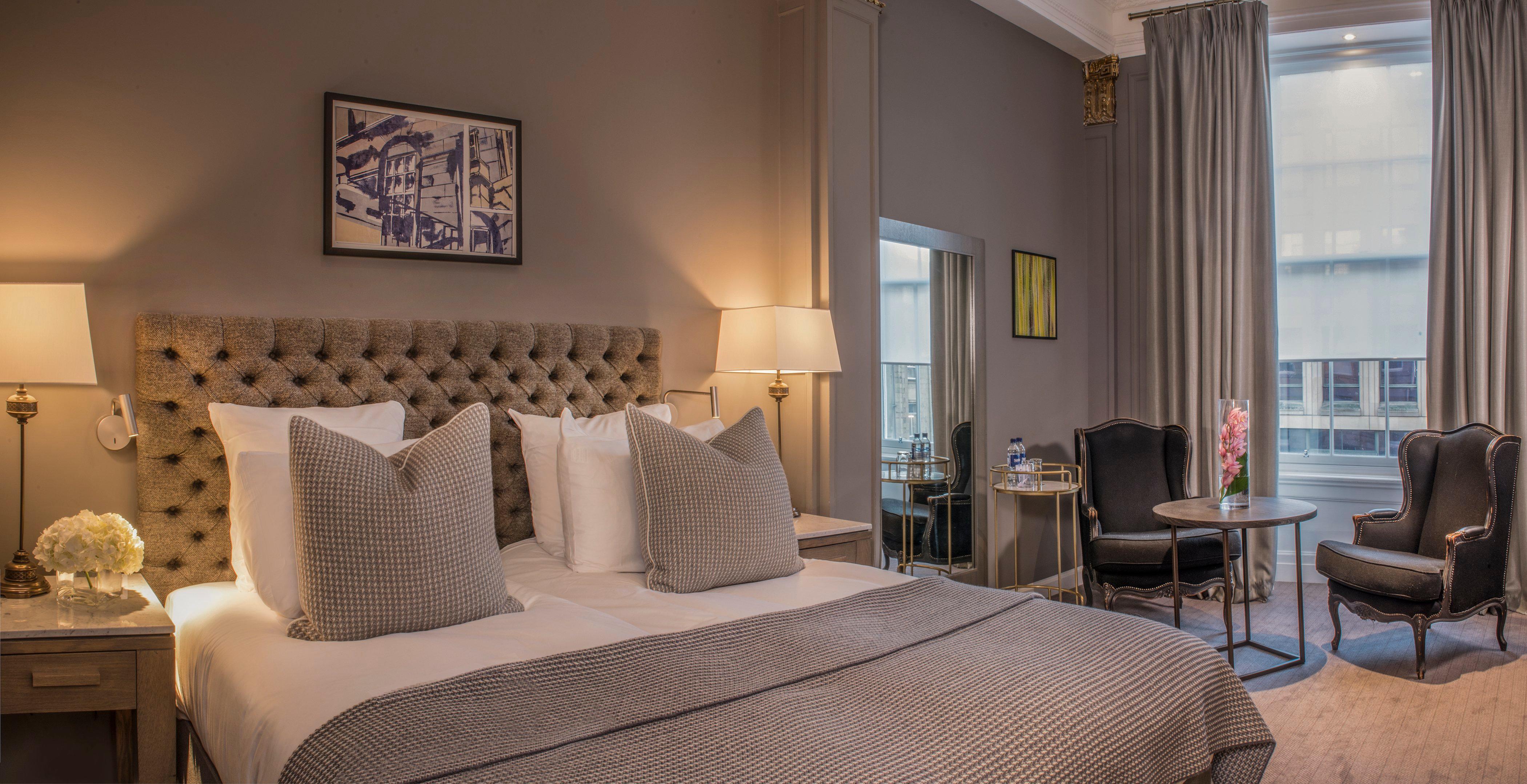 Kimpton Blythswood Square Hotel & Spa By Ihg Глазго Экстерьер фото A bedroom at the hotel