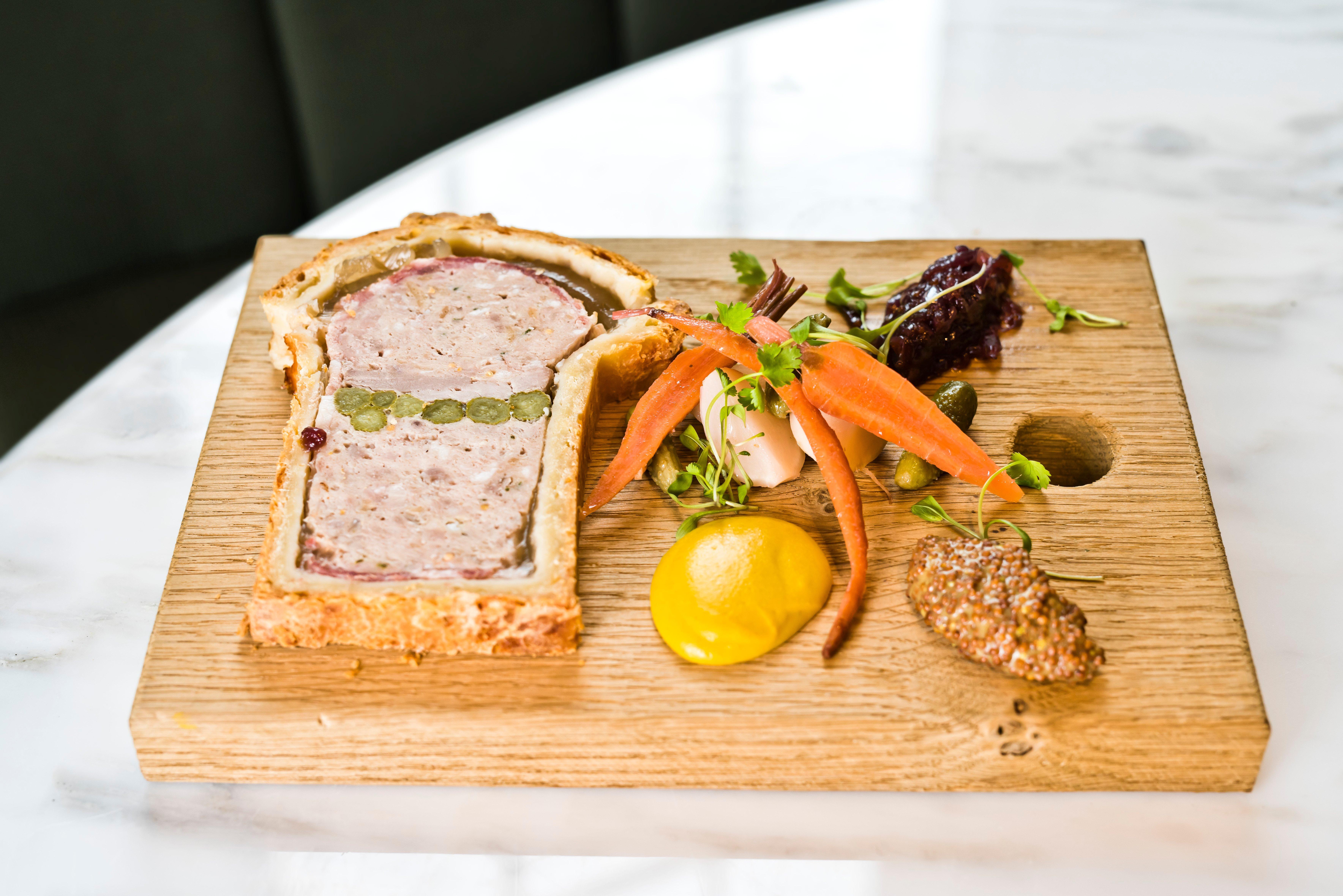 Kimpton Blythswood Square Hotel & Spa By Ihg Глазго Экстерьер фото A pork and duck terrine
